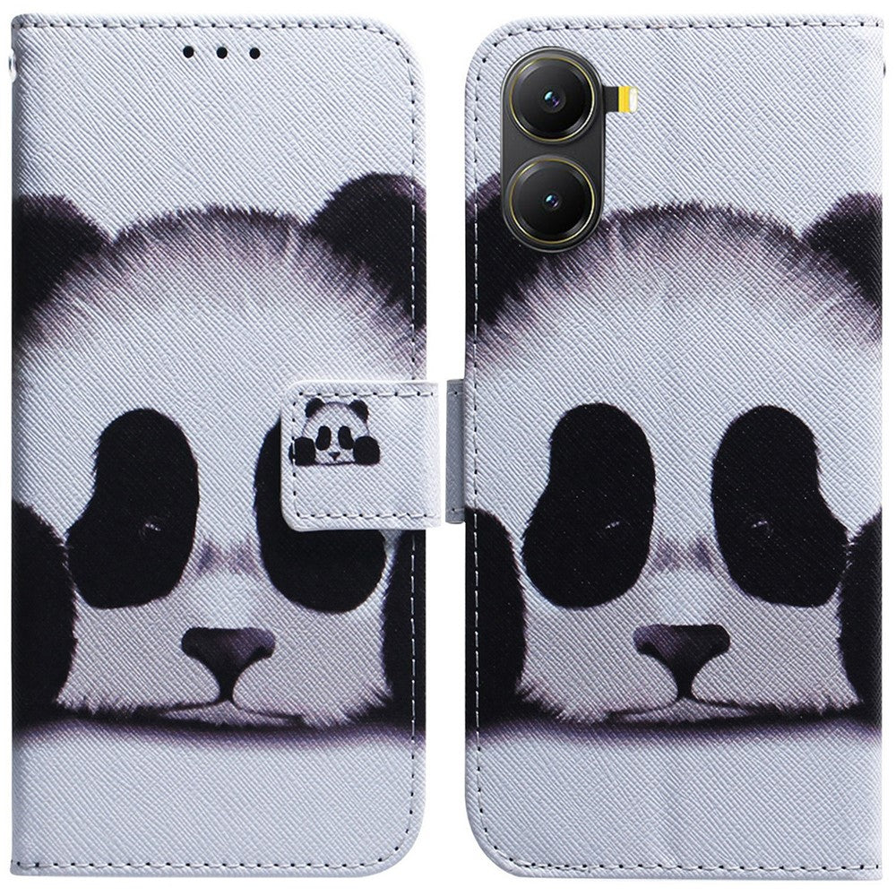For Xiaomi Poco X7 Pro 5G  /  Redmi Turbo 4 5G Wallet Case Pattern Print Leather Phone Cover