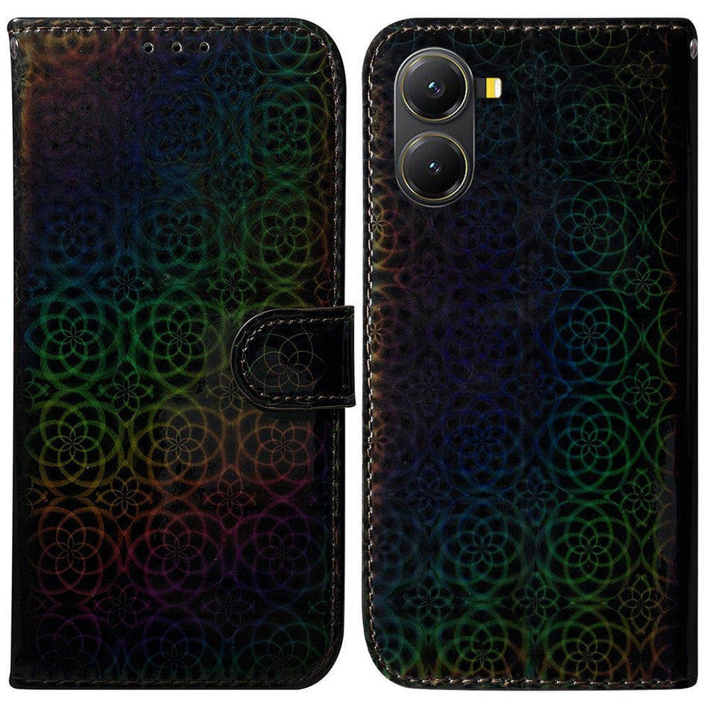 For Xiaomi Poco X7 Pro 5G  /  Redmi Turbo 4 5G Case Solid Color Leather Wallet Phone Cover