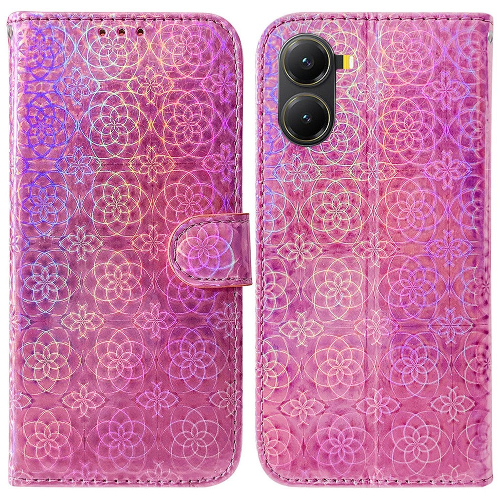 For Xiaomi Poco X7 Pro 5G  /  Redmi Turbo 4 5G Case Solid Color Leather Wallet Phone Cover