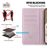 For Xiaomi Poco X7 Pro 5G  /  Redmi Turbo 4 5G Case RFID Blocking Kitten Pattern TPU + PU Leather Phone Cover