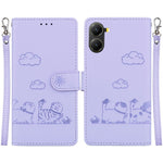 For Xiaomi Poco X7 Pro 5G  /  Redmi Turbo 4 5G Case RFID Blocking Kitten Pattern TPU + PU Leather Phone Cover