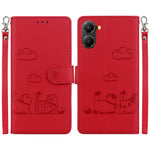 For Xiaomi Poco X7 Pro 5G  /  Redmi Turbo 4 5G Case RFID Blocking Kitten Pattern TPU + PU Leather Phone Cover