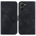 For Xiaomi Poco X7 Pro 5G  /   Redmi Turbo 4 5G Stand Case 7-Shaped Pattern Imprint Leather Phone Cover