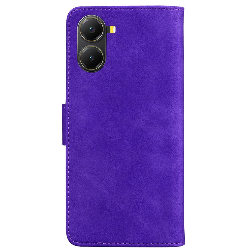 For Xiaomi Poco X7 Pro 5G  /  Redmi Turbo 4 5G Case Solid Color Leather Wallet Phone Cover