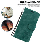 For Xiaomi Poco X7 Pro 5G  /  Redmi Turbo 4 5G Wallet Case Tiger Imprint Leather Shockproof Phone Cover
