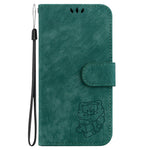 For Xiaomi Poco X7 Pro 5G  /  Redmi Turbo 4 5G Wallet Case Tiger Imprint Leather Shockproof Phone Cover