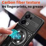 For Oppo Reno13 5G (Global) Magnetic Case Rotating Kickstand TPU + PC Phone Cover