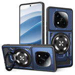 For Xiaomi Redmi Note 14 Pro 4G Magnetic Case Rotating Kickstand TPU + PC Phone Cover