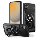 Samsung Galaxy A05 4G Magnetiskt Skal Roterande Stativ TPU + PC mobilskal