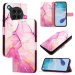 For Oppo Find X8s 5G Case with Strap Marble Pattern Leather Phone Cover Card Holder