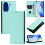 For Xiaomi Redmi A5 NFC (EU) (173.45mm) Wallet Case RFID Blocking Litchi Texture Leather Mobile Cover