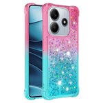 For Xiaomi Redmi Note 14 4G (163.25mm) TPU Case Gradient Quicksand Phone Back Cover