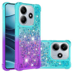 For Xiaomi Redmi Note 14 4G (163.25mm) TPU Case Gradient Quicksand Phone Back Cover