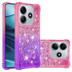 For Xiaomi Redmi Note 14 4G (163.25mm) TPU Case Gradient Quicksand Phone Back Cover