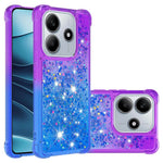 For Xiaomi Redmi Note 14 4G (163.25mm) TPU Case Gradient Quicksand Phone Back Cover