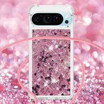 Til Google Pixel 10 Pro / Google Pixel 10 TPU-cover Quicksand telefoncover med lanyard