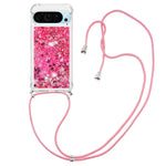 Til Google Pixel 10 Pro / Google Pixel 10 TPU-cover Quicksand telefoncover med lanyard