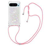 Til Google Pixel 10 Pro / Google Pixel 10 TPU-cover Quicksand telefoncover med lanyard