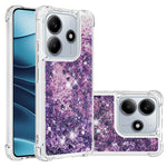 For Xiaomi Redmi Note 14 4G (164.84mm) TPU Case Glitter Quicksand Shockproof Phone Back Cover