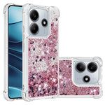 For Xiaomi Redmi Note 14 4G (163.25mm) TPU Case Glitter Quicksand Shockproof Phone Back Cover