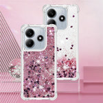 For Xiaomi Redmi Note 14 4G (163.25mm) TPU Case Glitter Quicksand Shockproof Phone Back Cover