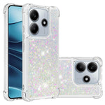 For Xiaomi Redmi Note 14 4G (163.25mm) TPU Case Glitter Quicksand Shockproof Phone Back Cover