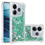 For Xiaomi Redmi Note 14 4G (163.25mm) TPU Case Glitter Quicksand Shockproof Phone Back Cover