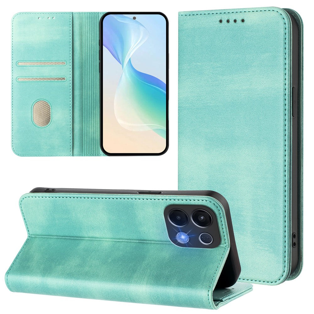 For Oppo K13 5G Wallet Cases Retro Texture RFID Blocking Leather Phone Cover