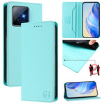 For Honor X60 GT 5G Leather Case RINACASIS RC01 Phone Cover with RFID Blocking Wallet Stand