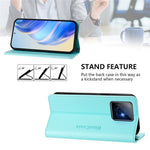 For Honor X60 GT 5G Leather Case RINACASIS RC01 Phone Cover with RFID Blocking Wallet Stand