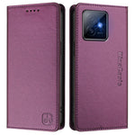 For Honor X60 GT 5G Leather Case RINACASIS RC01 Phone Cover with RFID Blocking Wallet Stand