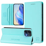 For Oppo K13 5G Leather Case RINACASIS RC01 Phone Cover with RFID Blocking Wallet Stand