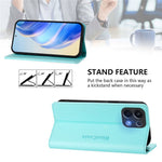 For Oppo K13 5G Leather Case RINACASIS RC01 Phone Cover with RFID Blocking Wallet Stand