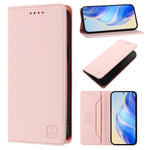 Läderfodral för OnePlus 13T 5G, RINACASIS RC01, mobilfodral med RFID-blockerande plånboksställ