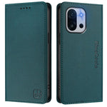 Läderfodral för OnePlus 13T 5G, RINACASIS RC01, mobilfodral med RFID-blockerande plånboksställ