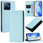 For Honor X60 GT 5G Wallet Case RFID Blocking Litchi Texture Leather Mobile Cover
