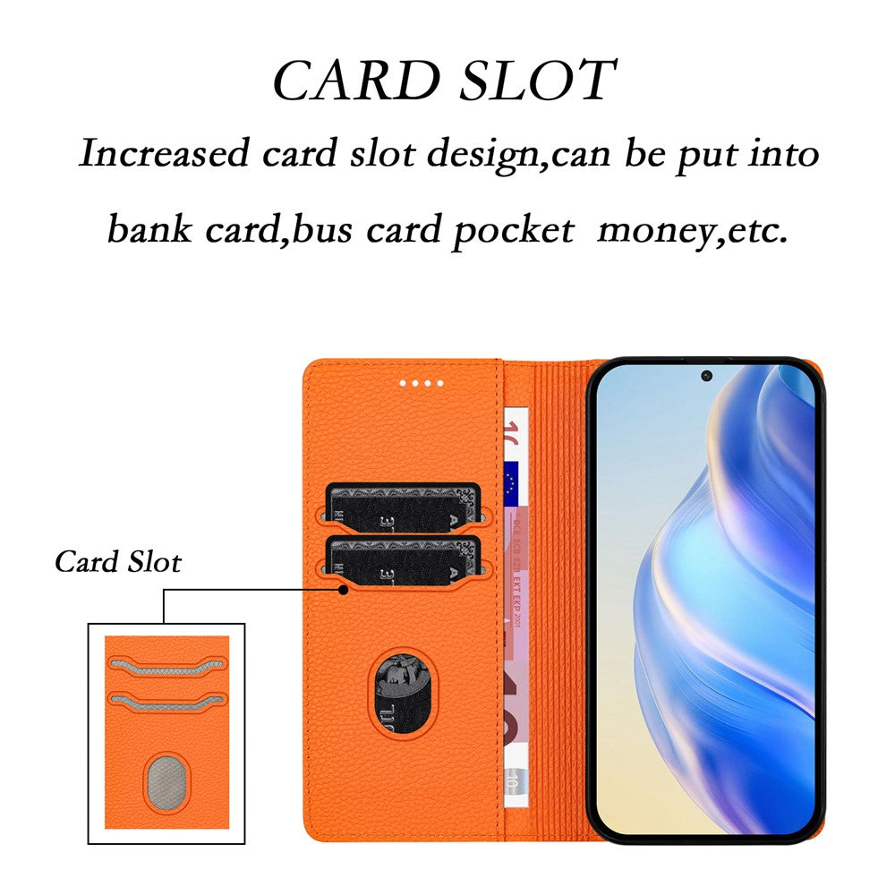 For OnePlus 13T 5G Wallet Case RFID Blocking Litchi Texture Leather Mobile Cover