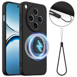 For Oppo Find X8 5G Magnetic Case Anti-Drop Liquid Silicone Phone Cover