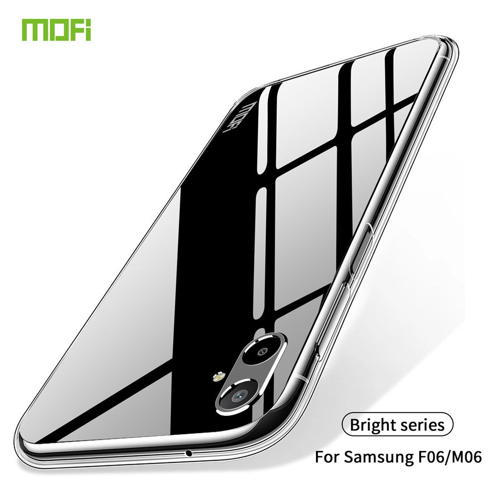 MOFI til Samsung Galaxy M06 5G / Galaxy F06 5G klart telefoncover ultratyndt TPU-telefonbagcover