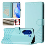 For Xiaomi Redmi A5 NFC (EU) (173.45mm) Case Imprinted Honeycomb RFID Blocking Leather Phone Cover with Strap