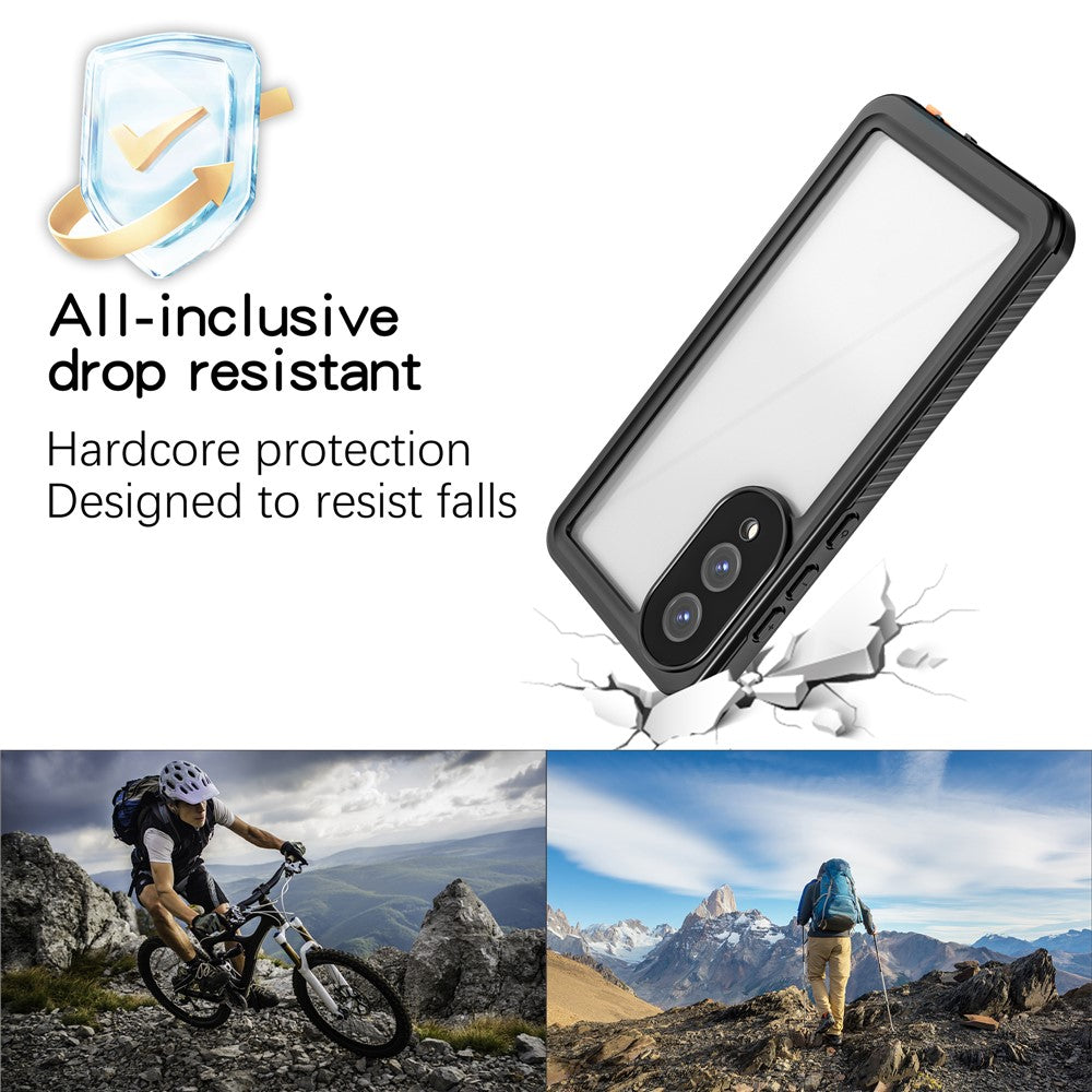 REDPEPPER FS / FM Series For Samsung Galaxy S25 Edge Waterproof Case IP68 Shockproof Phone Cover