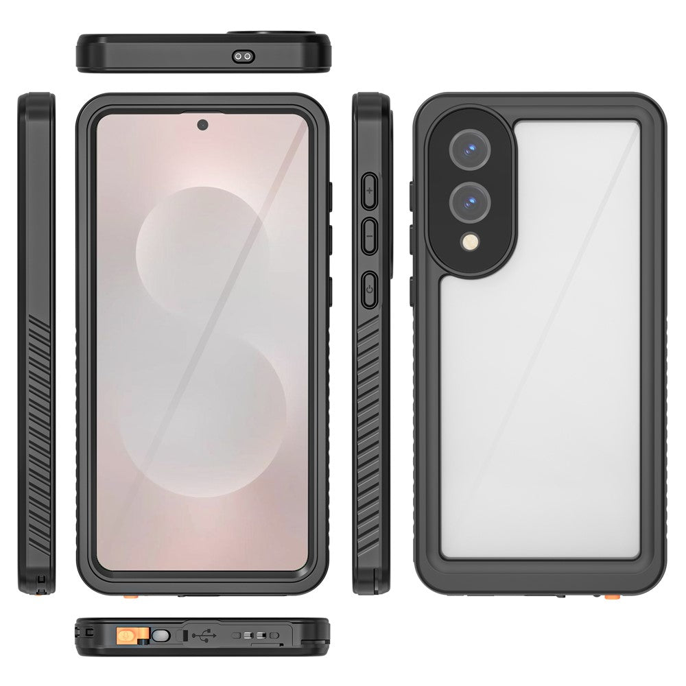 REDPEPPER FS / FM Series For Samsung Galaxy S25 Edge Waterproof Case IP68 Shockproof Phone Cover