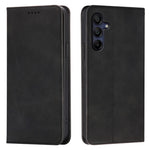 Til Samsung Galaxy A06s Etui Pung Kalvetekstur Læder Telefoncover med Skjult Magnetisk Lukning
