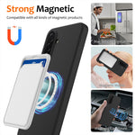 For Samsung Galaxy A36 5G / Galaxy A56 5G Magnetic Case Anti-Drop Liquid Silicone Phone Cover