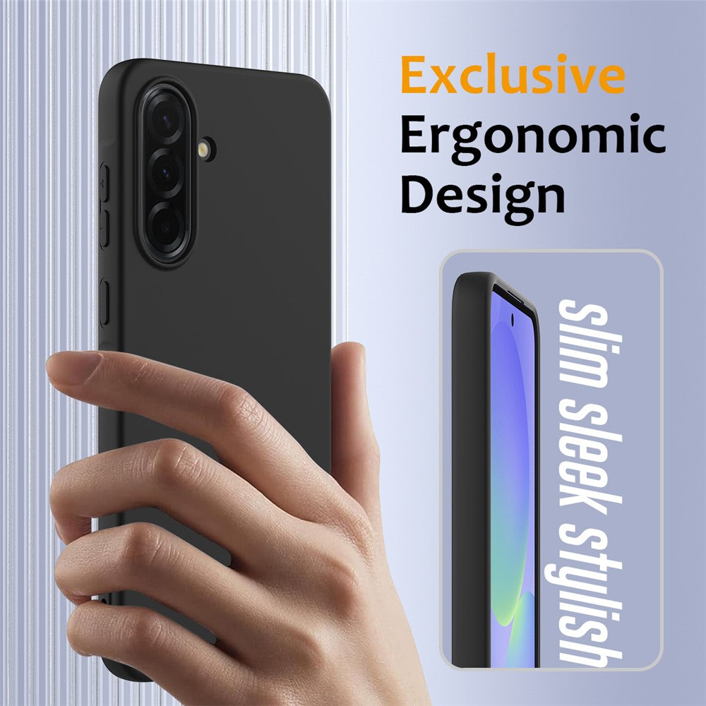For Samsung Galaxy A36 5G / Galaxy A56 5G Magnetic Case Anti-Drop Liquid Silicone Phone Cover
