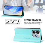 For Xiaomi Poco M7 Pro 5G Leather Case RINACASIS RC01 Phone Cover with RFID Blocking Wallet Stand