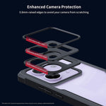 XUNDD For Xiaomi Poco M7 Pro 5G Case Dropproof TPU + Acrylic Clear Back Phone Cover
