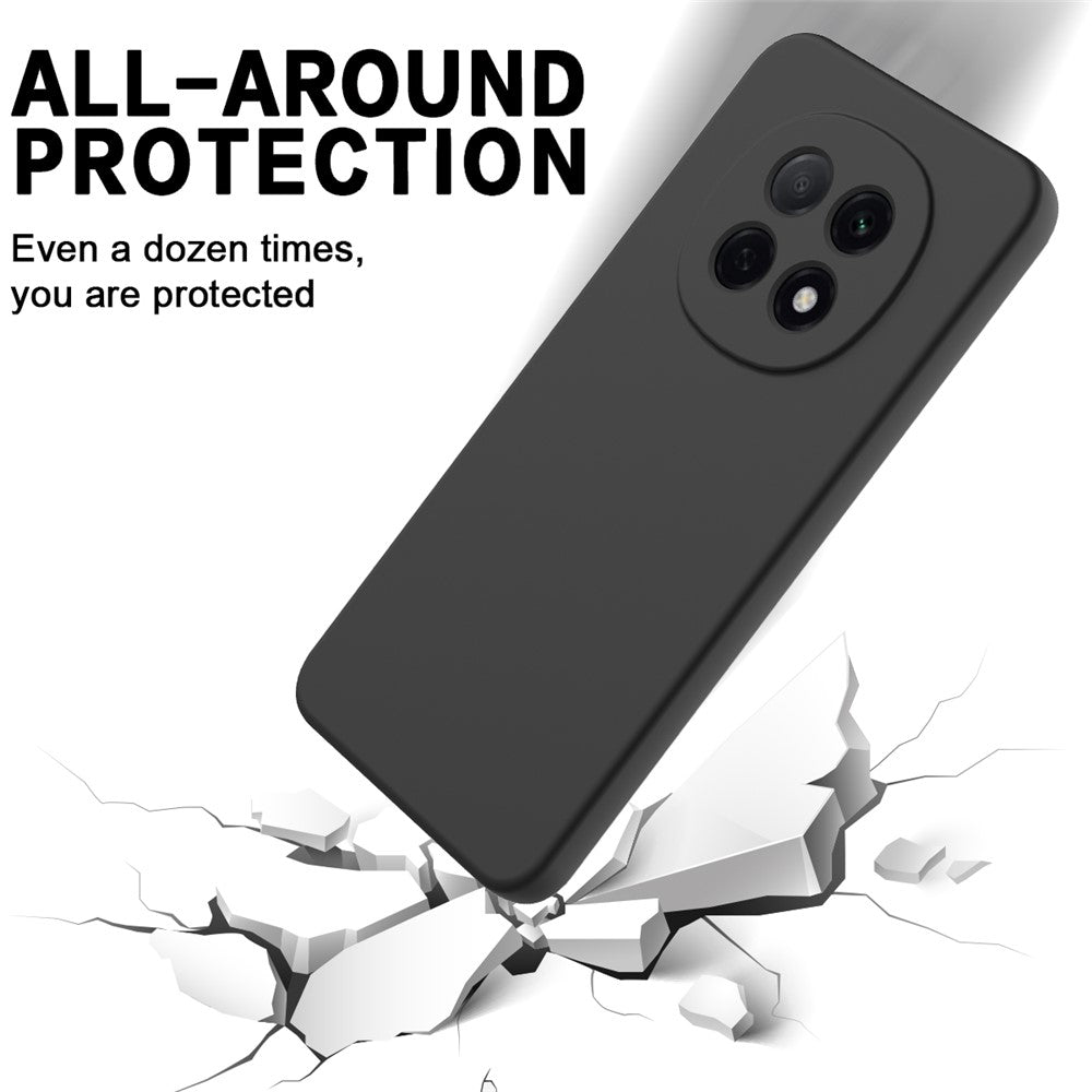 For Oppo F29 Pro 5G Liquid Silicone Case Phone Back Cover with Hand Strap