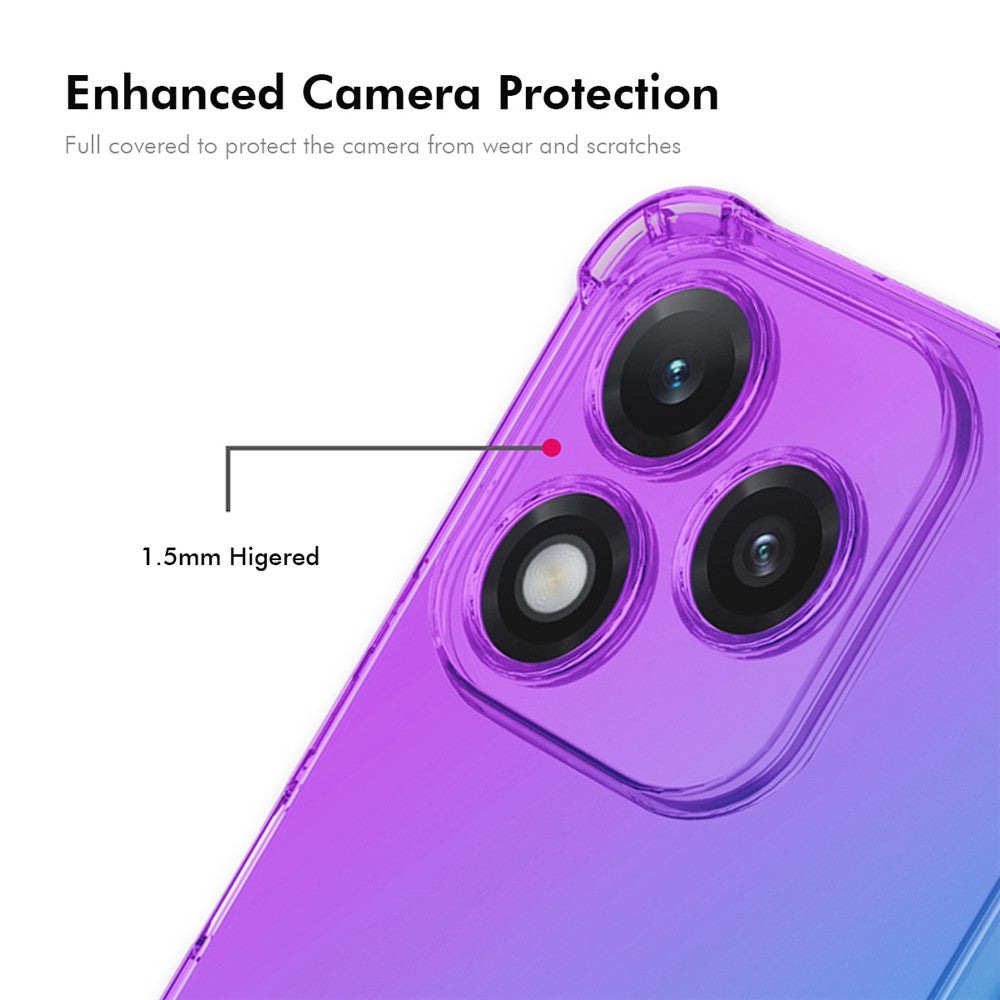 ENKAY For Honor 400 Lite 5G TPU Case  Thickened Four Corner Drop-Proof Phone Back Cover