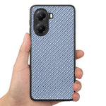 For Xiaomi Redmi Turbo 4 5G / Xiaomi Poco X7 Pro 5G Case Carbon Fiber Texture PU+PC+TPU Phone Back Cover